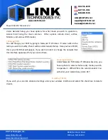 Предварительный просмотр 15 страницы Link Technologies PowerLink AT2 Manual