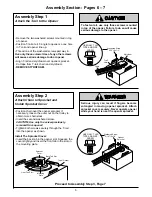 Предварительный просмотр 6 страницы Link 1245 - 1/3HP Owner'S Manual