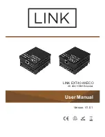 Link EXT40-4KECO User Manual preview