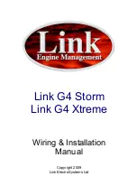 Link G4 Storm Wiring & Installation Manual предпросмотр