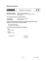 Предварительный просмотр 3 страницы Linkam Scientific Instruments CI 94 User Manual