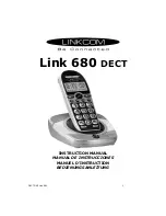 Linkcom Link 680 DECT Instruction Manual предпросмотр