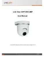 Предварительный просмотр 1 страницы Linkcom Link View CDPTZIN1.3MP User Manual