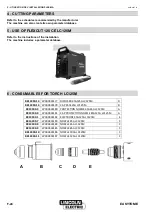 Предварительный просмотр 28 страницы Linkoln Electric EASYTOME 1020 Safety Instruction For Use And Maintenance