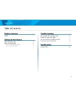 Preview for 2 page of Linksys AC2600 User Manual