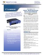 Linksys BEFSK41 Specifications preview