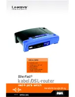 Preview for 9 page of Linksys BEFSR41 - EtherFast Cable/DSL Router Quick Installation Manual