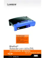 Preview for 25 page of Linksys BEFSR41 - EtherFast Cable/DSL Router Quick Installation Manual