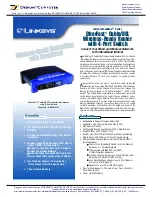 Preview for 1 page of Linksys BEFSR41W Specifications