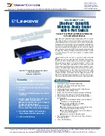 Linksys BEFSR41W Specifications preview