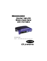 Preview for 1 page of Linksys BEFSR41W User Manual