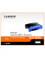 Preview for 1 page of Linksys BEFSR81 - EtherFast Cable/DSL Router User Manual