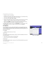 Preview for 35 page of Linksys BEFSR81 - EtherFast Cable/DSL Router User Manual