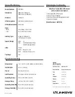 Preview for 2 page of Linksys BEFVP41 - EtherFast Cable/DSL VPN Router Specifications