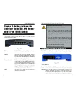 Предварительный просмотр 7 страницы Linksys BEFVP41 - EtherFast Cable/DSL VPN Router User Manual