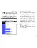 Preview for 23 page of Linksys BEFVP41 - EtherFast Cable/DSL VPN Router User Manual