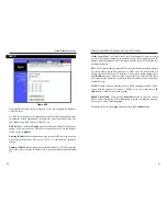 Preview for 24 page of Linksys BEFVP41 - EtherFast Cable/DSL VPN Router User Manual