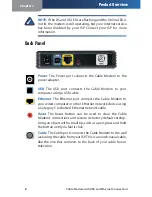 Preview for 6 page of Linksys CM100 - Cable Modem With USB User Manual