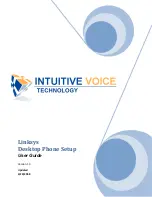 Linksys Desktop Phone User Manual preview