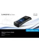 Preview for 1 page of Linksys DMRW1000 - Controller / Wireless-N Touchscreen Remote Control Quick Installation Manual