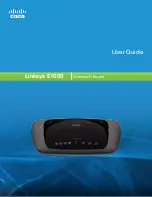 Linksys E1000 User Manual preview