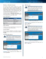 Preview for 22 page of Linksys E2100L User Manual