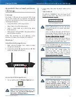 Предварительный просмотр 46 страницы Linksys E2100L User Manual