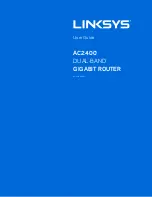 Preview for 1 page of Linksys E8400 User Manual