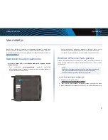 Предварительный просмотр 149 страницы Linksys EA6100 User Manual