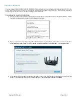 Предварительный просмотр 3 страницы Linksys EA9300 Reviewer'S Manual