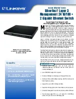 Linksys EF1324 Specifications предпросмотр