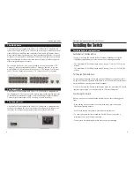 Предварительный просмотр 5 страницы Linksys EF24G2 - EtherFast Dual Gigabit User Manual