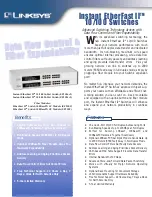 Linksys EF2S16 Brochure предпросмотр