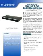 Preview for 1 page of Linksys EF3508 Specifications