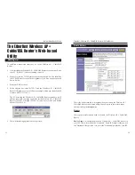 Preview for 9 page of Linksys EtherFast BEFW11P1 User Manual