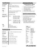 Предварительный просмотр 2 страницы Linksys EtherFast Instant Broadband BEFW11S4 Brochure & Specs