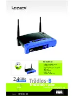 Предварительный просмотр 9 страницы Linksys EtherFast Instant Broadband BEFW11S4 Quick Installation Manual