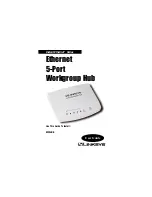 Предварительный просмотр 1 страницы Linksys EW5HUB - Instant Ethernet Workgroup Hub User Manual