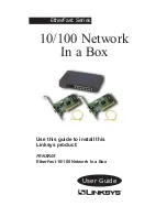 Preview for 1 page of Linksys FENSK05 - EtherFast Network Starter User Manual