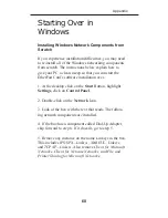 Preview for 62 page of Linksys FENSK05 - EtherFast Network Starter User Manual