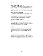 Preview for 67 page of Linksys FENSK05 - EtherFast Network Starter User Manual