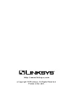 Preview for 71 page of Linksys FENSK05 - EtherFast Network Starter User Manual