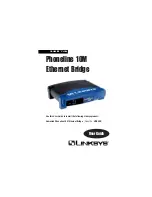 Предварительный просмотр 1 страницы Linksys HomeLink HPB200 User Manual