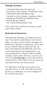 Preview for 8 page of Linksys HomeLink HPN100 User Manual