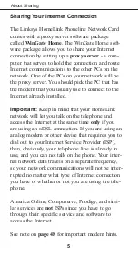 Preview for 9 page of Linksys HomeLink HPN100 User Manual