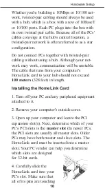 Preview for 14 page of Linksys HomeLink HPN100 User Manual