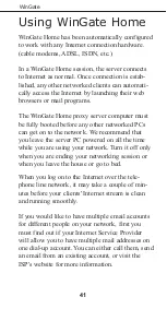 Preview for 45 page of Linksys HomeLink HPN100 User Manual