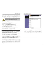 Preview for 17 page of Linksys Instant Broadband Series User Manual