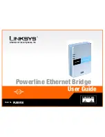 Preview for 1 page of Linksys Instant PowerLine PLEBR10 User Manual