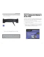 Preview for 5 page of Linksys Instant Wireless WAP54G Quick Installation Manual